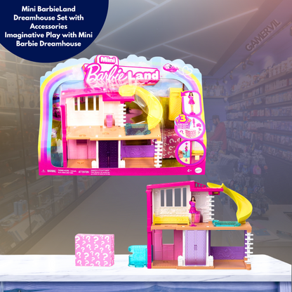 Mini BarbieLand Dreamhouse Set with Accessories