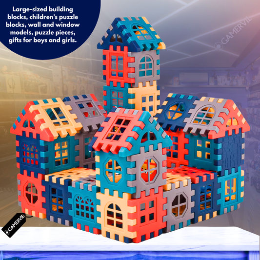 Large Size Building Blocks for Kids - Creative Puzzle Set