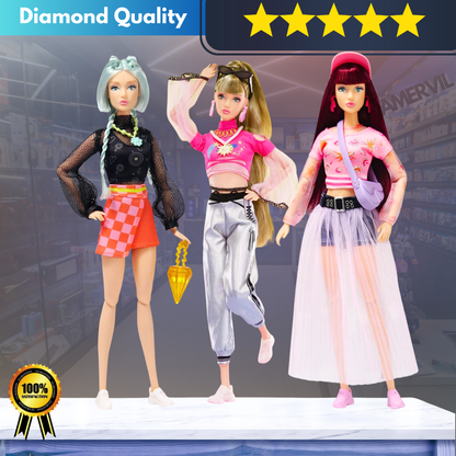 Defa Lucy Fashion Doll - Stylish 1/6 Scale Collectible