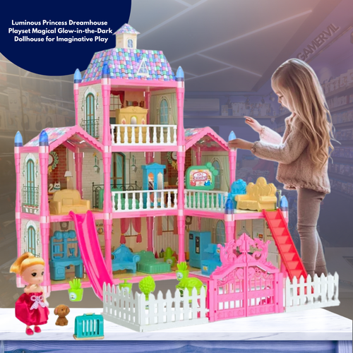 Luminous Princess Dreamhouse Playset with Accessories