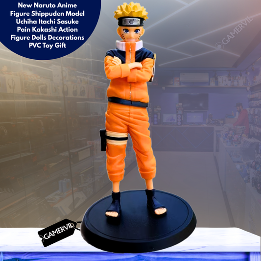 Buy 1 Get 2 Random - New Naruto Anime Figure Shippuden Model Uchiha Itachi Sasuke Pain Kakashi Action Figure Dolls Decorations PVC Toy Gift