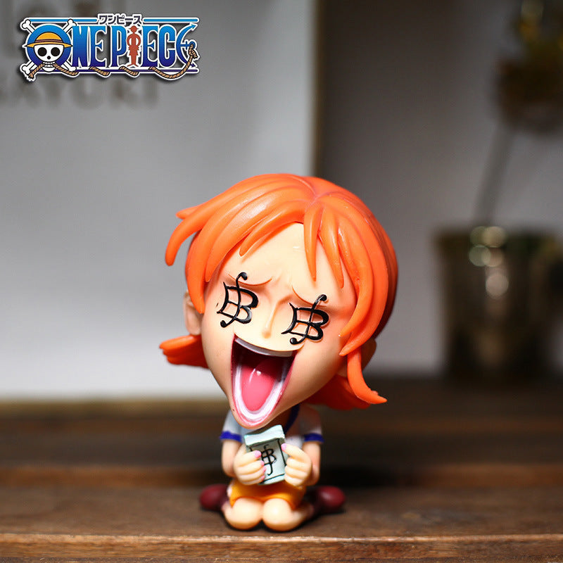 Q version of the Big Head Road Fly Sauron jobayes diva handmade GK sitting doll decoration