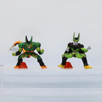 7pcs/set Dragon Ball Z Cell Figure Perfect Cell First Form Pvc Action Figures Collection Model Toys For Children Adult Gifts