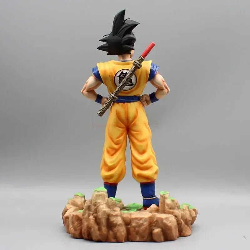 Anime Dragon Ball Dream Sun Goku Figures Somersault Cloud Super Saiyan Standing Collection Statue Peripheral Model Pvc Gift Toy