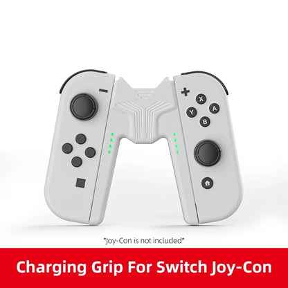 Aolion Charging Grip Bracket for Switch 2/1 Joycon Handle Gaming Controller Grip Charging Station for Switch Accessories