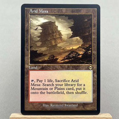 MH3 MH2 HOLO10-03 TCG magical Cards for Home Play Proxy fetch land Marsh Flats the Arid Mesa Misty Rainforest gather