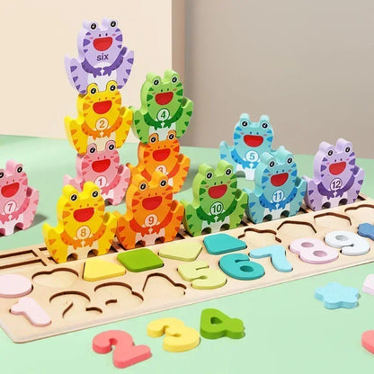 Montessori Wooden Educational Puzzle Toy