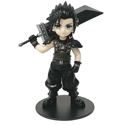 Final Fantasy VII Rebirth Tifa Lockhart Aerith Cloud Zack q-version PVC  Action Figures Model Anime Cartoon Model Toy Gift
