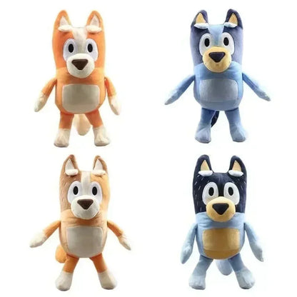 17/28cm Bluey & Bingo Family Plush Toys - Cartoon Dog Stuffed Animals, Soft Plush Dolls, Perfect For Birthday & Christmas Gifts