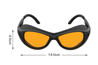UV Laser Radiation Marking Safety Glasses Protection 450nm Laser wood Engraving Blue light filter Goggles Anti-headlights Glare