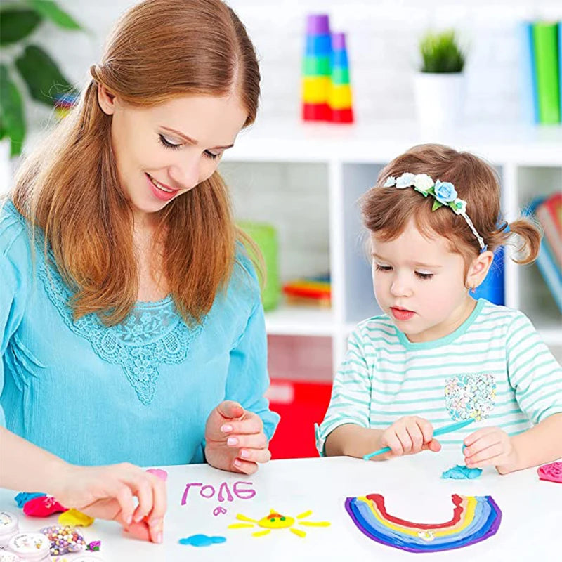 50ml Butter Slime Kit Fake Candy Scented Slime Fluffy Party Antistress Toys For Kids Boys Girls Birthday Gift