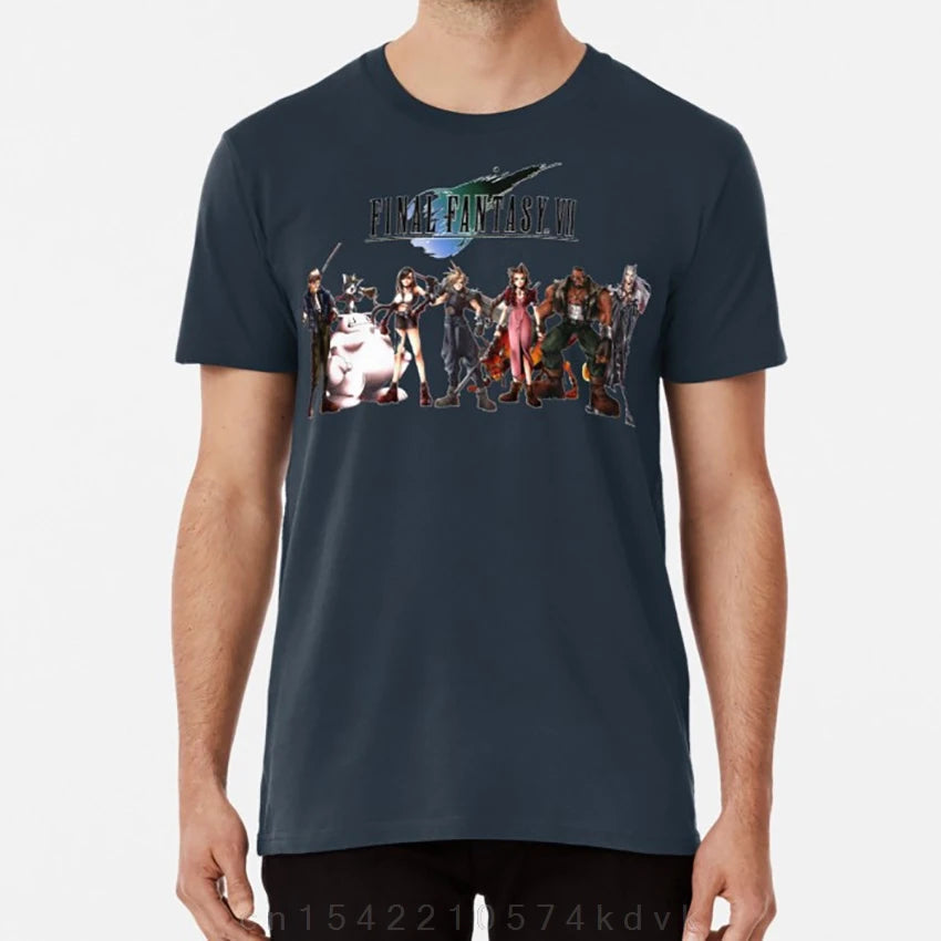 Funny Final Fantasy Vii Characters T Shirt Final Fantasy Ps1 Psx Fina L Vii 7 Final Fantasy Vii Final Fantasy 7 Jrpg