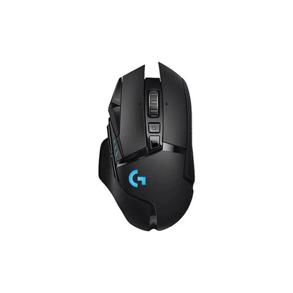 Logitech g502 hero lightpeed mouse para jogos com fio/sem fio 2.4ghz hero 25600dpi rgb adequado para jogadores e-sports mouse