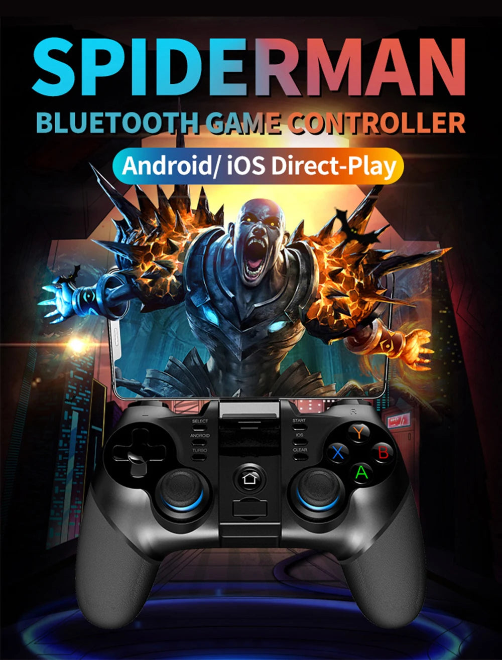 Shinecon VR Glasses 3D Virtual Reality Headset Devices Viar Helmet Goggle Lenses Smart For Phone Cell Smartphone Game Mobile Set