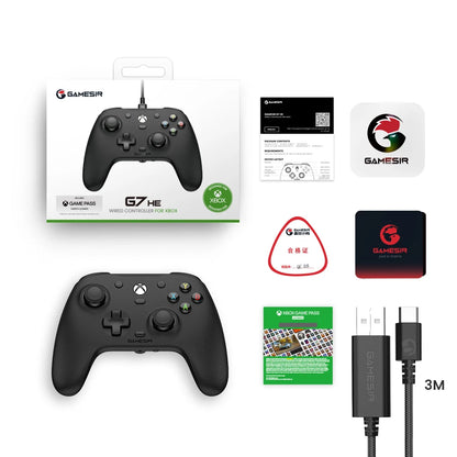 Gamesir-gamepad original para videogames, gamepad com efeito hall, g7 ele, série x, série s, xbox one, steam e windows