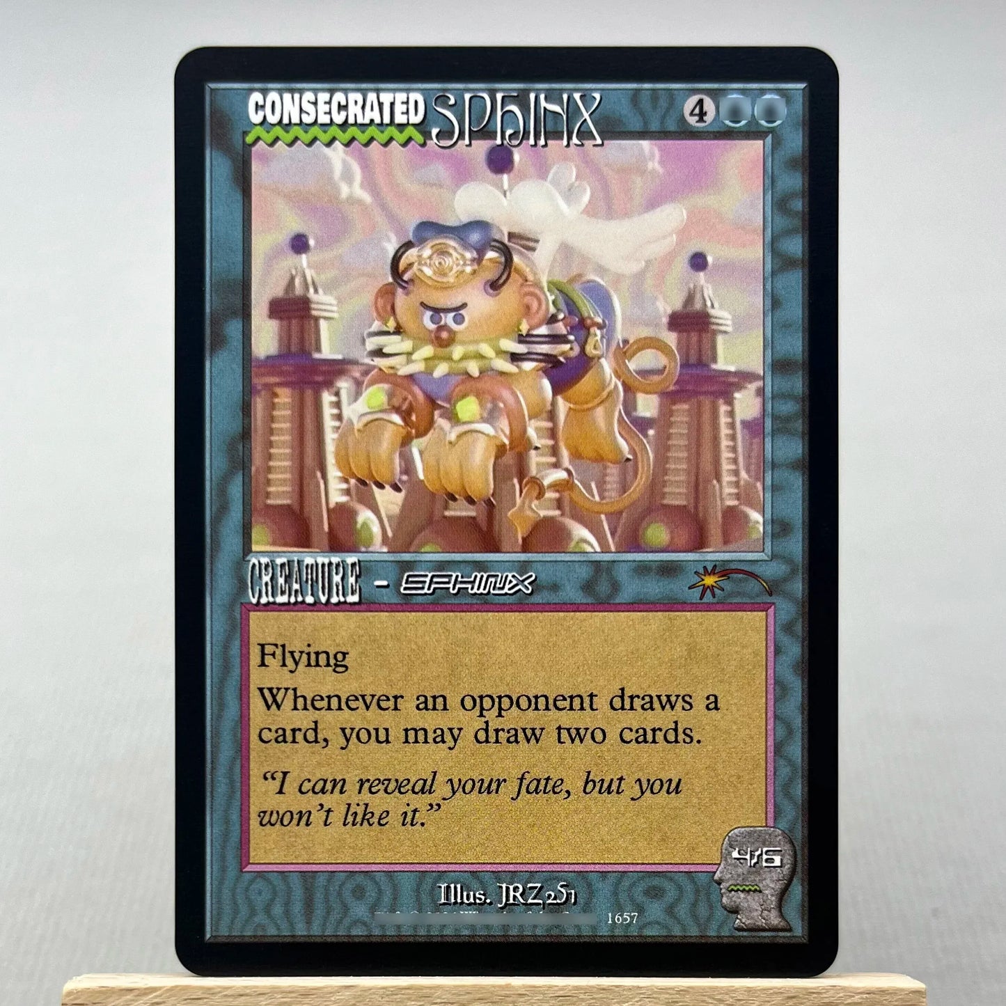 C21 TSR SLD HOLO10-02 TCG magical Cards for Home Play the Proxy Veyran Voice of Duality the Damnation Gemstone Caverns gather