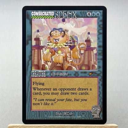 C21 TSR SLD HOLO10-02 TCG magical Cards for Home Play the Proxy Veyran Voice of Duality the Damnation Gemstone Caverns gather