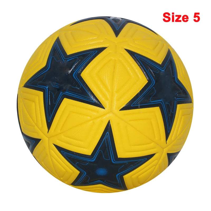 Standard Soccer Ball Professional Outdoors Sports Match Balls Training Seamless Football High Quality PU Material Size 5 Size 4
