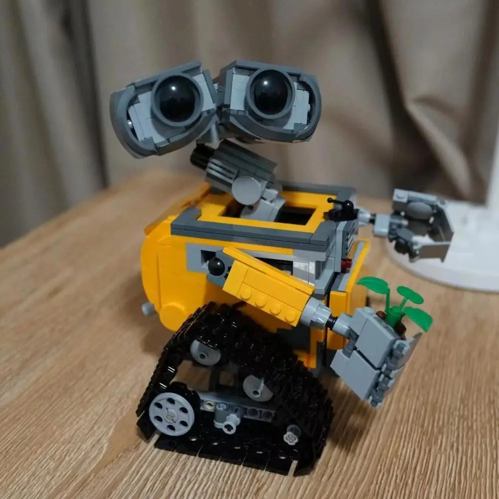 687PCS Robot Wa-l-li Building Bricks Movie series robot Compatible 21303 DIY Model For Child Toys Gift