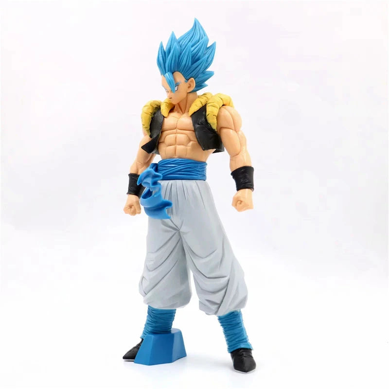 31CM Dragon Ball Z Super Saiyan Blue Gogeta Figure Toys Anime DBZ PVC Figurines Collection Model Desktop Decoraction Gifts Kids