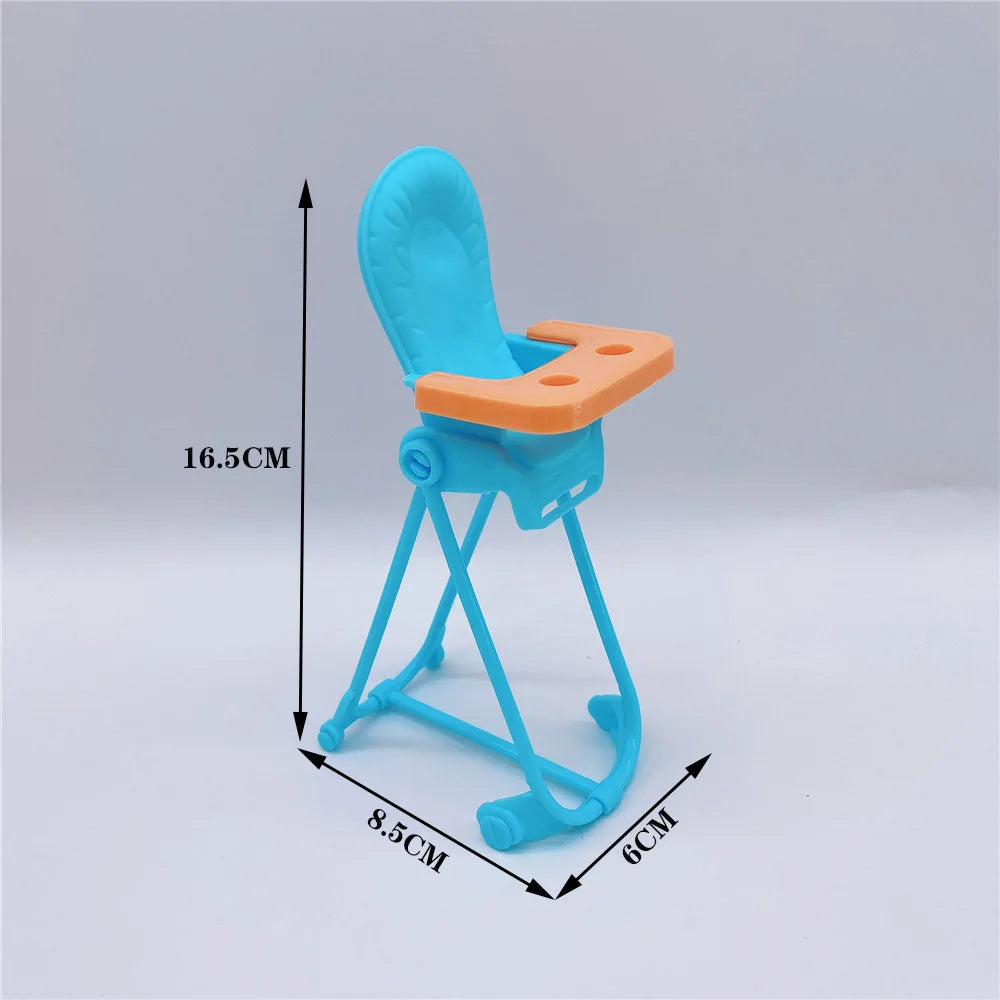 Doll Accessories Baby Dolls Pregnant Mom Father Children Family Set Christmas Birthday Present for Doll Game Toy,No Color Box