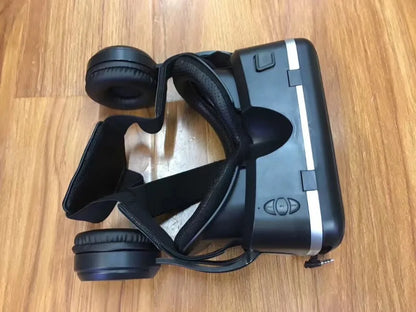 Shinecon VR Glasses 3D Virtual Reality Headset Devices Viar Helmet Goggle Lenses Smart For Phone Cell Smartphone Game Mobile Set