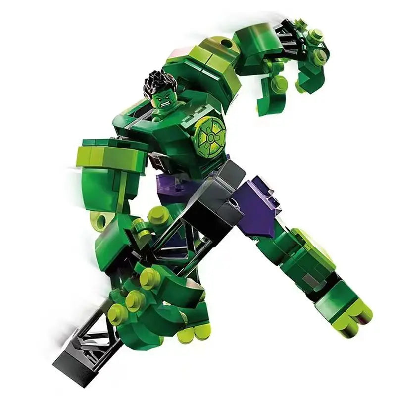 76270 76302 Superhero Bricks Avengers Thor Iron Man Thanos Assemble Compatible Action Figure Toy Building Blocks Model Ornament