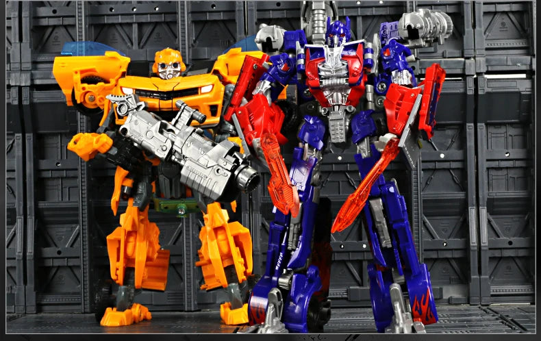 Transformation Toys Robot Car Alloy Plastic YS04A Optimu Prim Action Figure Anime Movie Series Children Birthday Gift