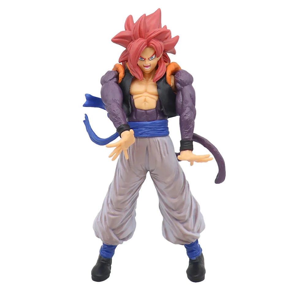 17-18CM Anime Dragon Ball Z Super Saiyan Son Goku Broly Vegeta Anime Action Figure Model Gifts Collectible Figurines for Kids