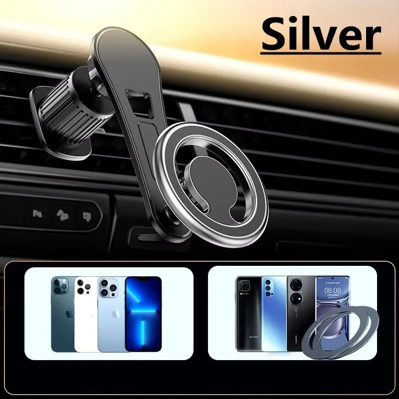 Suction Cup Magnetic Phone Holder Lazy Multi-functional Foldable Storage Holder Vacuum Suction Phone Holder