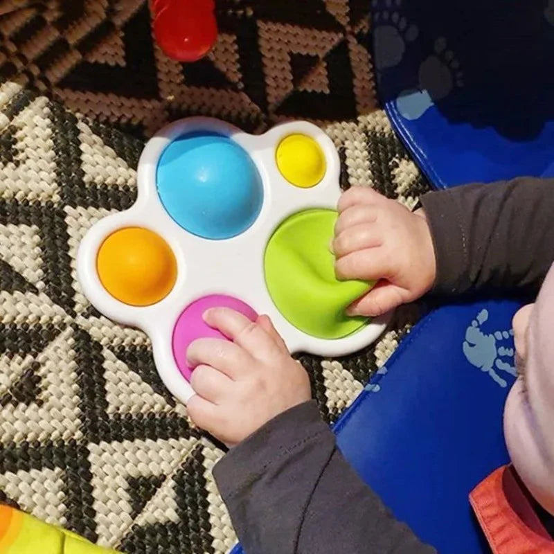 Brinquedos infantis para bebês, placa de exercício montessori, chocalho, quebra-cabeça, inteligência colorida, educação precoce, treinamento intensivo, brinquedos