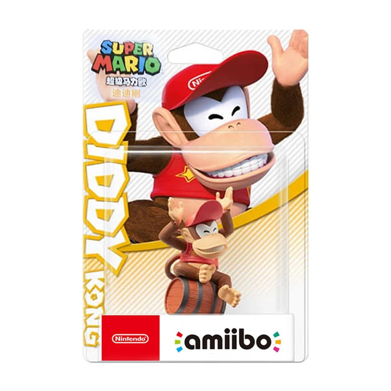 ARTSWIFT Amiibo -Super Mario - Luigi Peach Browser Boo DAISY Goomba Diddy Kong Nokonoko Original Asian Version Region Free
