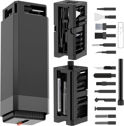 Professional 32-in-1 Electronics Cleaning Tools Set – for iPhone Port, AirPods Case, Bluetooth Earbuds, PC Keyboard, Laptop