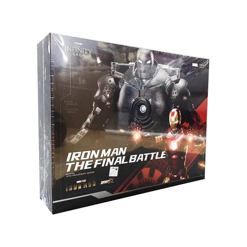 Iron Man MK4 with Suit-Up Gantry 1/10 Model Toy