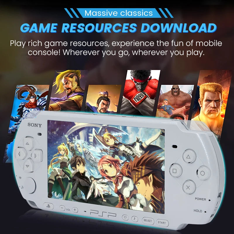 Sony PSP 3000 Handheld Game Console - Special Edition