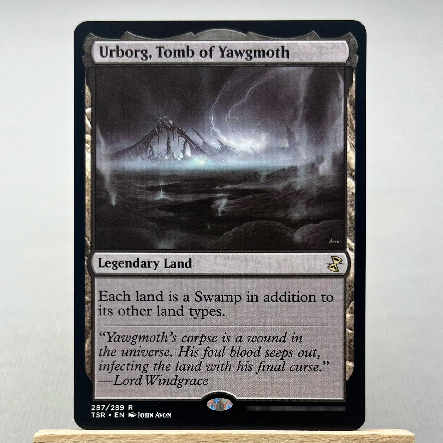 C21 TSR SLD HOLO10-02 TCG magical Cards for Home Play the Proxy Veyran Voice of Duality the Damnation Gemstone Caverns gather