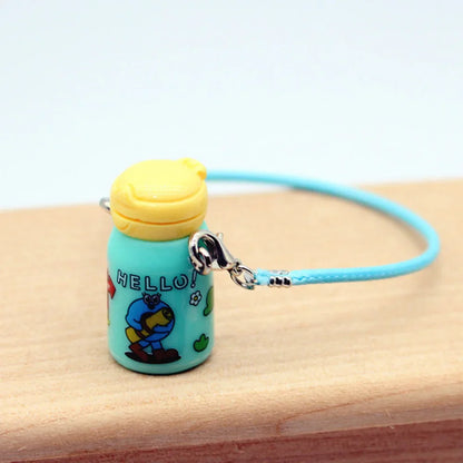 Fashion Sweater Outfit Accessories Sitting Party Pink White Striped Sweater Cup Clothing For Labubu V1 V2 Idol Cute Doll Clothes