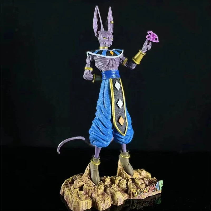 30cm Dragon Ball Super God Of Destruction Beerus Figure PVC Anime Action Figure Gift Collection Model Statue Adult Children Toys
