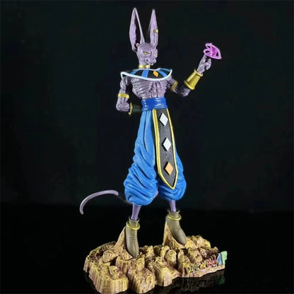 30cm Dragon Ball Super God Of Destruction Beerus Figure PVC Anime Action Figure Gift Collection Model Statue Adult Children Toys