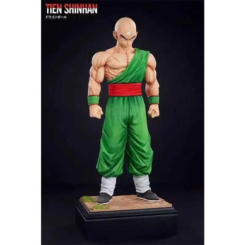 28cm Anime Dragon Ball Kids Krillin Son Gohan Trunks PVC Action Figures Model Collection Desktop Decoration Toys Kids Gifts