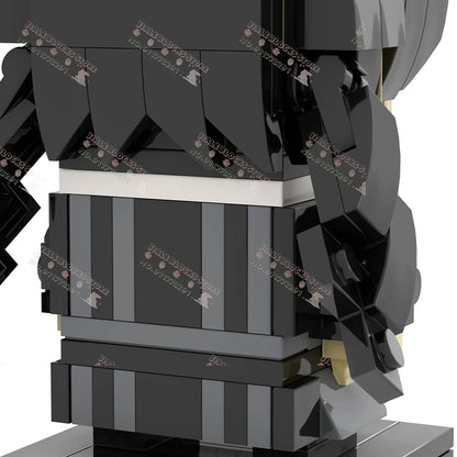 Movie Series Characters MOC Building Blocks DIY Horror Monster Demogorgon Dark Lord Wednesday Addams Models Bricks Assembly Toys