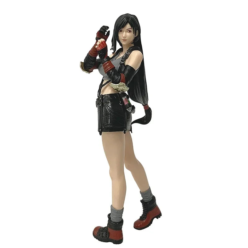 20cm Final Fantasy VII Anime Girl Figure Tifa Gamelady PVC Action Figures Model Collectibles Desk Decoration Toys Chrimstas Gift