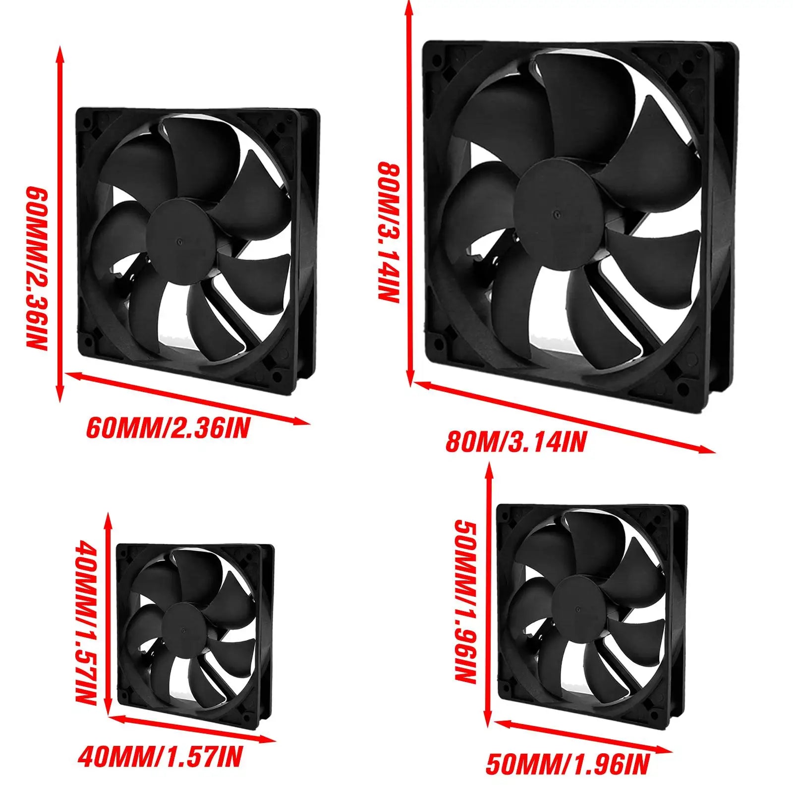 5V Brushless Cooling Fan USB Ventiliator PC Cool Gadgets 2500RPM Cooler Oil-impregnated PBT CPU Radiator USB Fan PC USB Gadgets