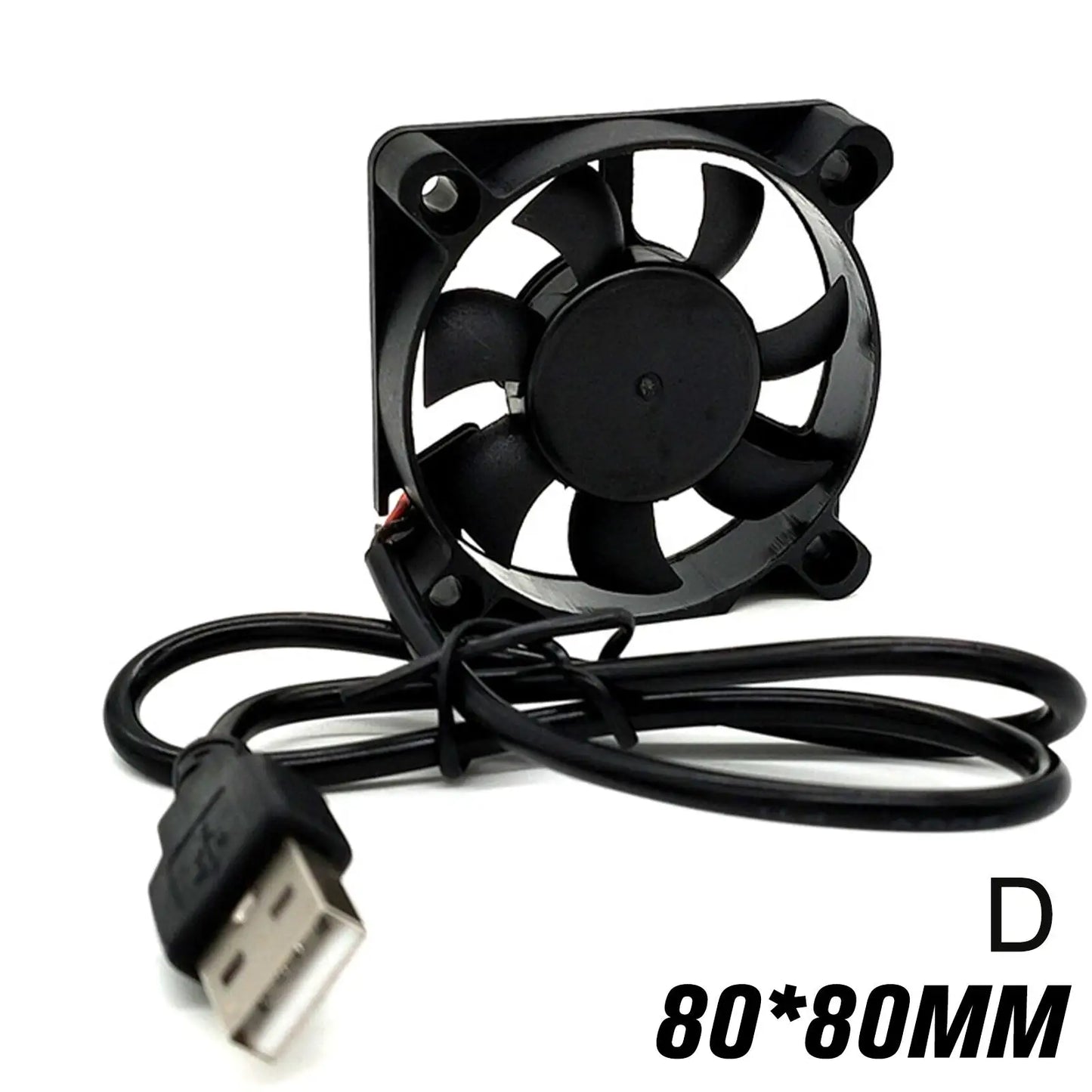 5V Brushless Cooling Fan USB Ventiliator PC Cool Gadgets 2500RPM Cooler Oil-impregnated PBT CPU Radiator USB Fan PC USB Gadgets