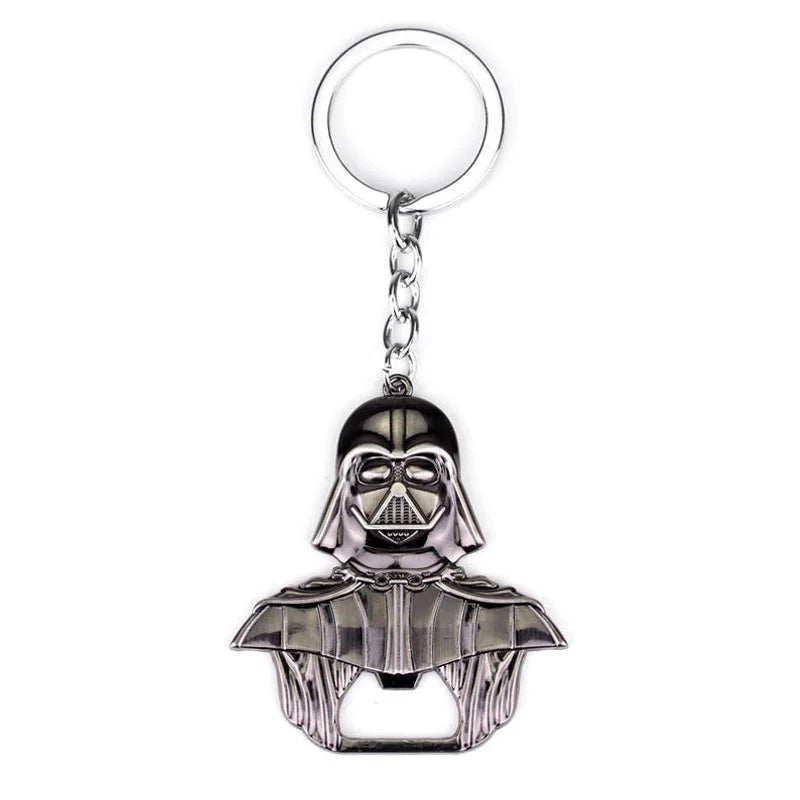 Disney Star Wars Spaceship R2-D2 Keychain The Mandalorian Movie Character Cartoon Animation Pendant Metal Accessories