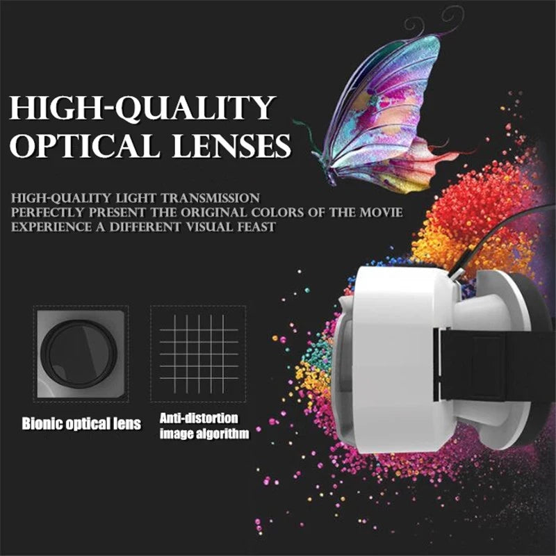 Smart 3D VR Glasses Virtual Reality Viar Goggles Smart Helmet Lenses Viewer For Apple Android Home VR Game Console