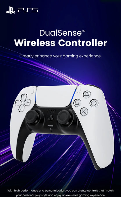 Sony ps5 controlador sem fio original playstation 5 acessórios de console de jogo controle remoto dualsense controlador sem fio