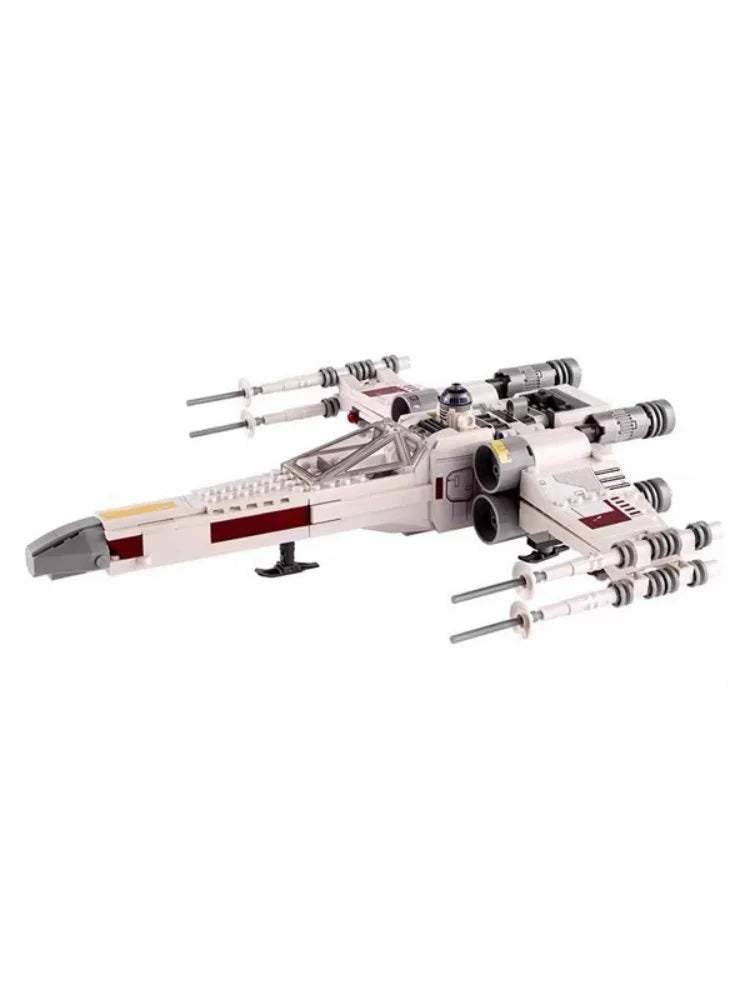 2025 New MOC Spaceship X-Wing Model Display Blocks for Boys' Festival Gifts