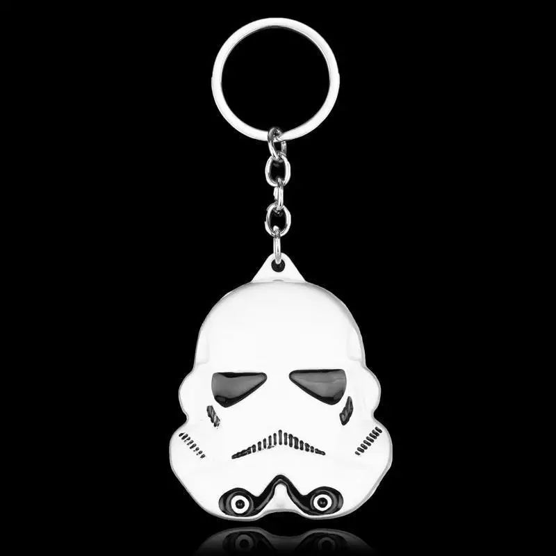 Disney Star Wars Spaceship R2-D2 Keychain The Mandalorian Movie Character Cartoon Animation Pendant Metal Accessories
