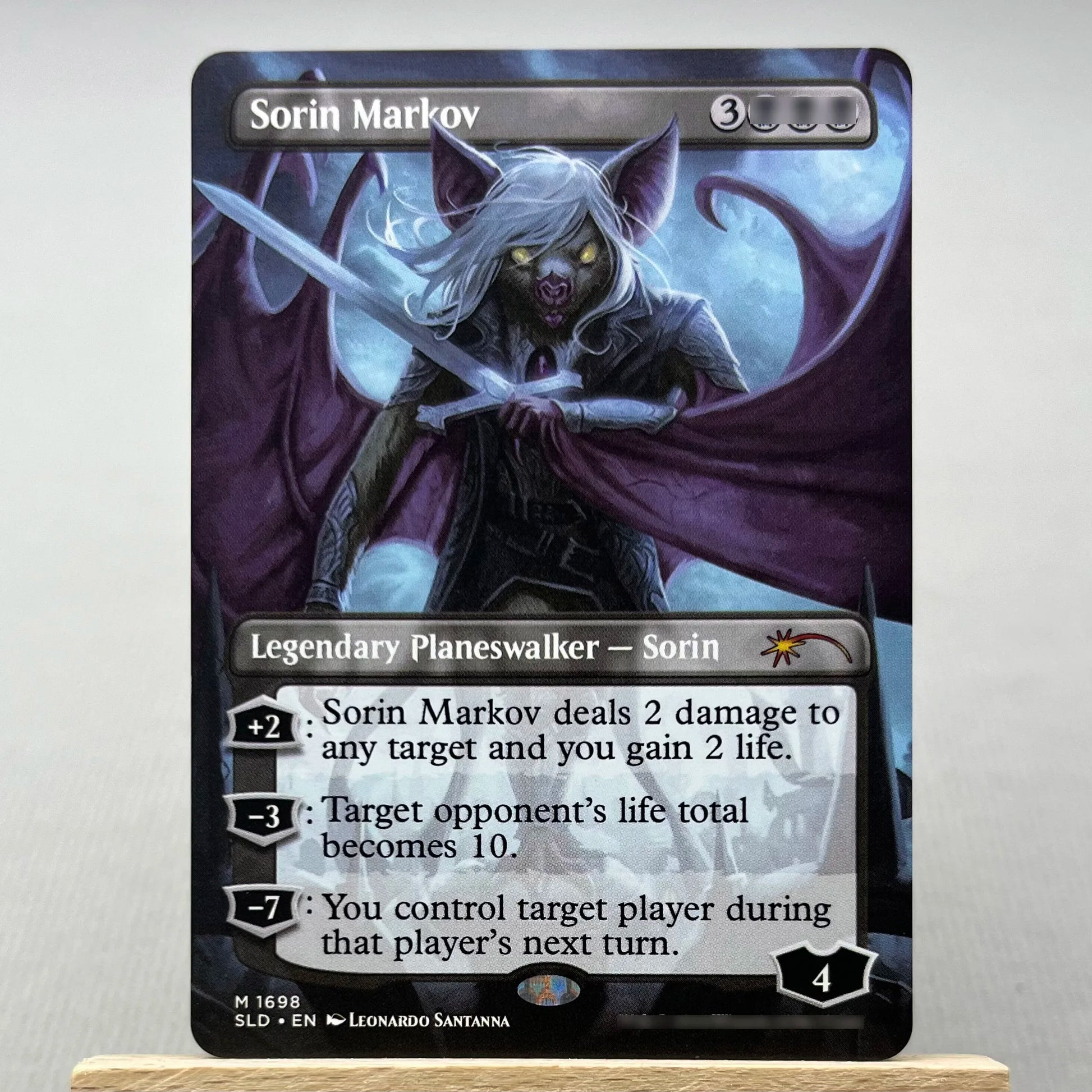 C21 TSR SLD HOLO10-02 TCG magical Cards for Home Play the Proxy Veyran Voice of Duality the Damnation Gemstone Caverns gather